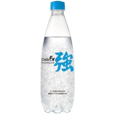 泰山 Cheers EX 強氣泡水 (500ml*24入/箱)