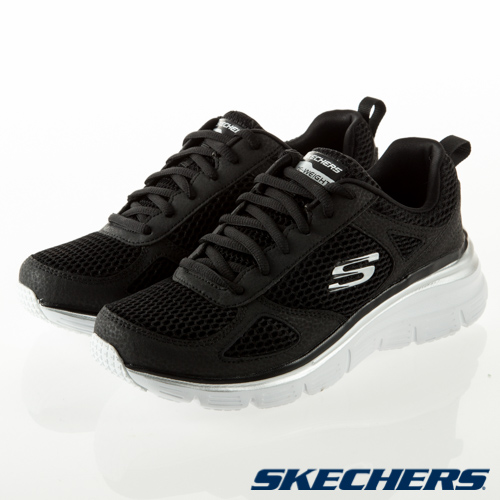 SKECHERS 女 運動系列 FASHION FIT - 13310BKW