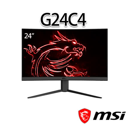 微星24吋曲面電競
螢幕G24C4