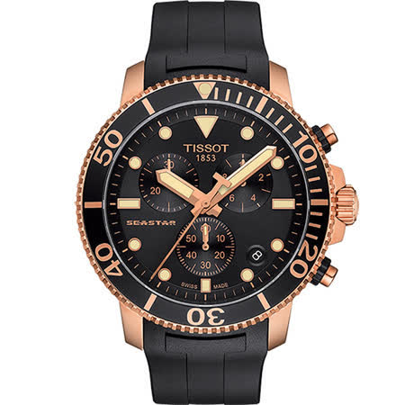 TISSOT 天梭
海洋之星300米手錶