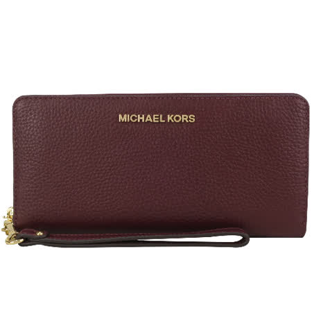 MICHAEL KORS 
荔枝皮革萬用長夾