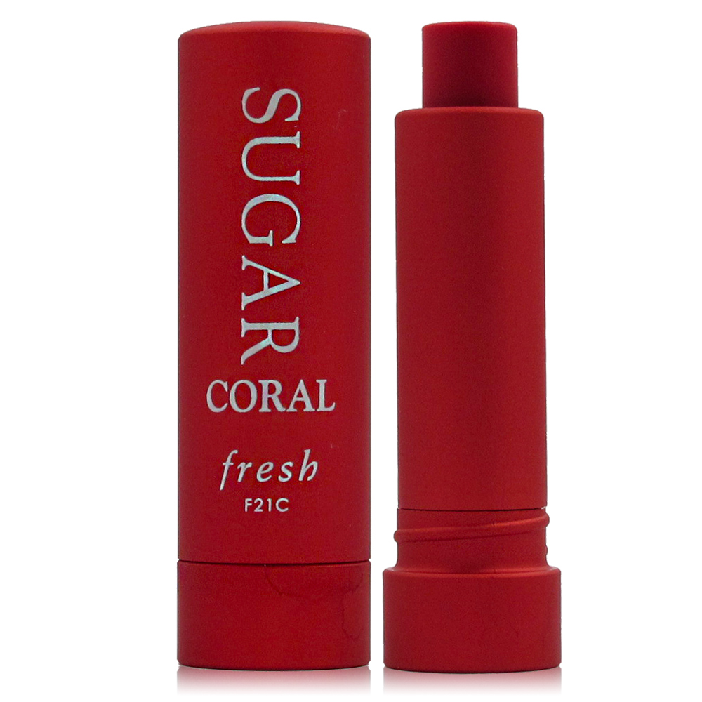 FRESH馥蕾詩 黃糖潤色護唇膏SPF15 #CORAL珊瑚橙紅 2.2g