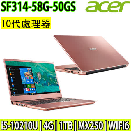 ACER SF輕薄/10代i5
1T/2G獨顯筆電