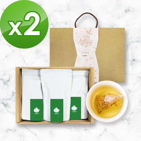 KOOS-韃靼黃金蕎麥茶-禮盒組2盒(3袋1盒)