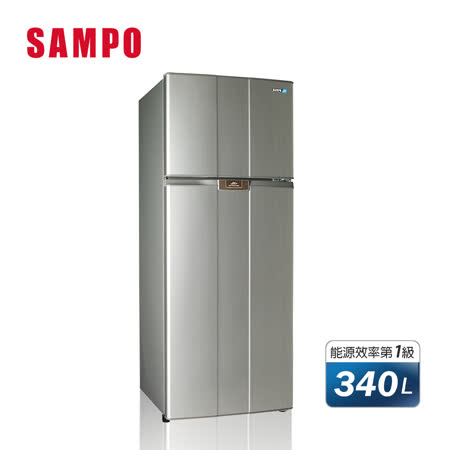【SAMPO聲寶】340L 極致節能變頻雙門冰箱SR-B34D(G6)