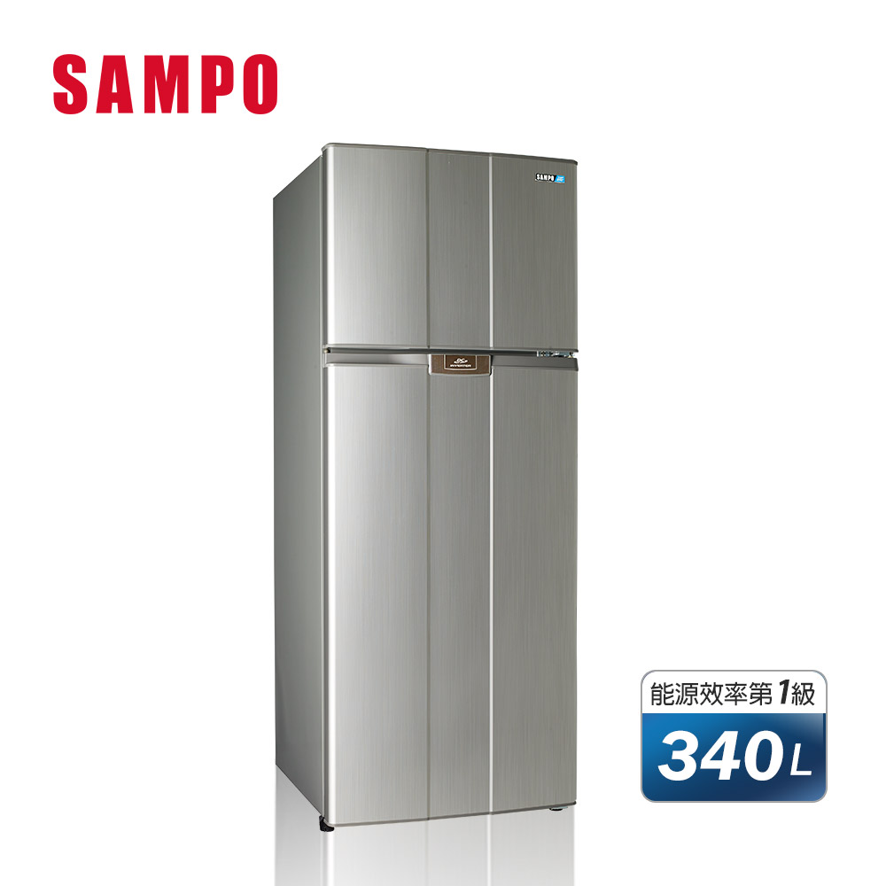 【SAMPO聲寶】340L 極致節能變頻雙門冰箱SR-B34D(G6)