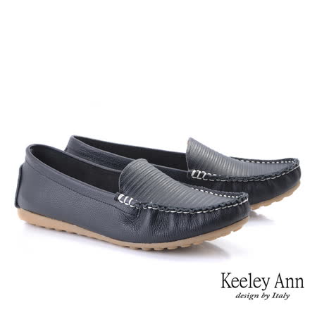 Keeley Ann
舒適壓紋莫卡辛鞋(黑色)