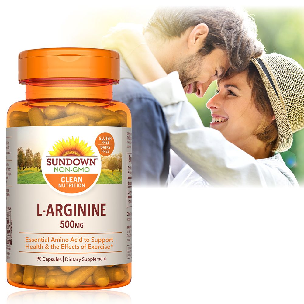 【美國Sundown日落恩賜】特極精胺酸(90粒/瓶)