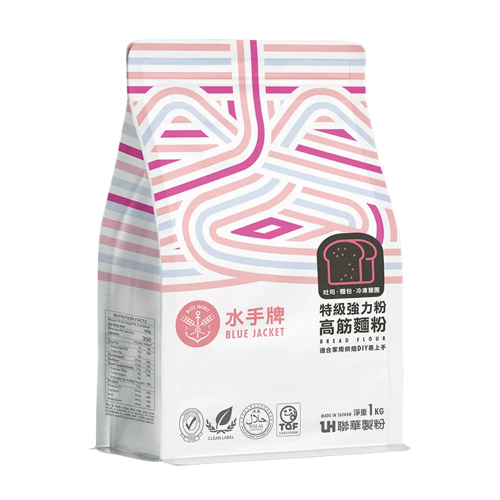 【聯華麵粉】水手牌特級強力粉1Kg (高筋)