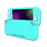 Nintendo 任天堂 Switch Lite 霧面磨砂全包覆保護套 藍綠