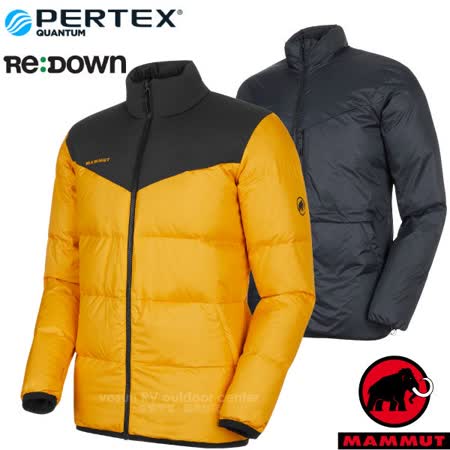 MAMMUT 長毛象 男新款 Whitehorn IN 輕量保暖正反兩穿羽絨外套