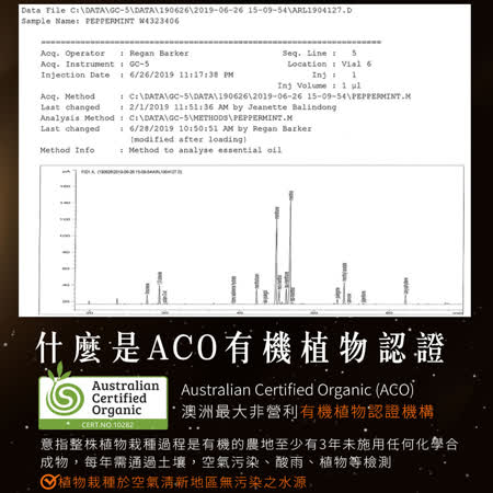 ANDZEN 成就系列/澳洲ACO有機認證單方純精油5ml-薄荷