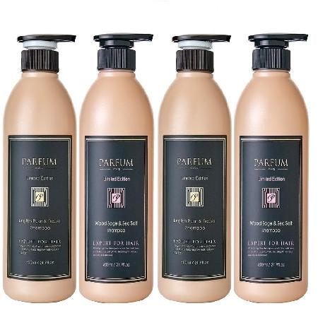 Parfum巴黎帕芬 
香氛精油洗髮精600mlx4(任選)