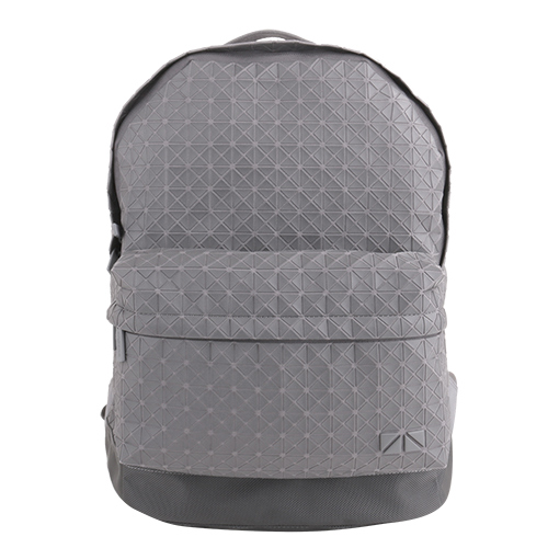 ISSEY MIYAKE BAOBAO- 經典幾何小方格後背包(淺灰)霧面