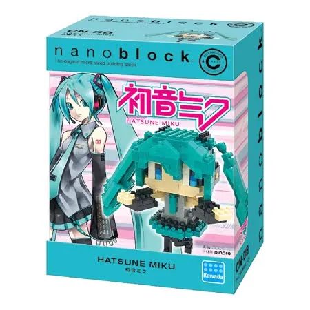 《 Nano Block 迷你積木 》CN-08 Charanano 初音未來