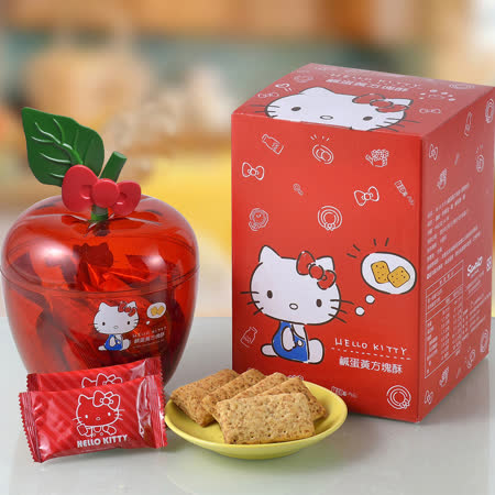 Hello Kitty 鹹蛋黃方塊酥
蘋果造型禮盒