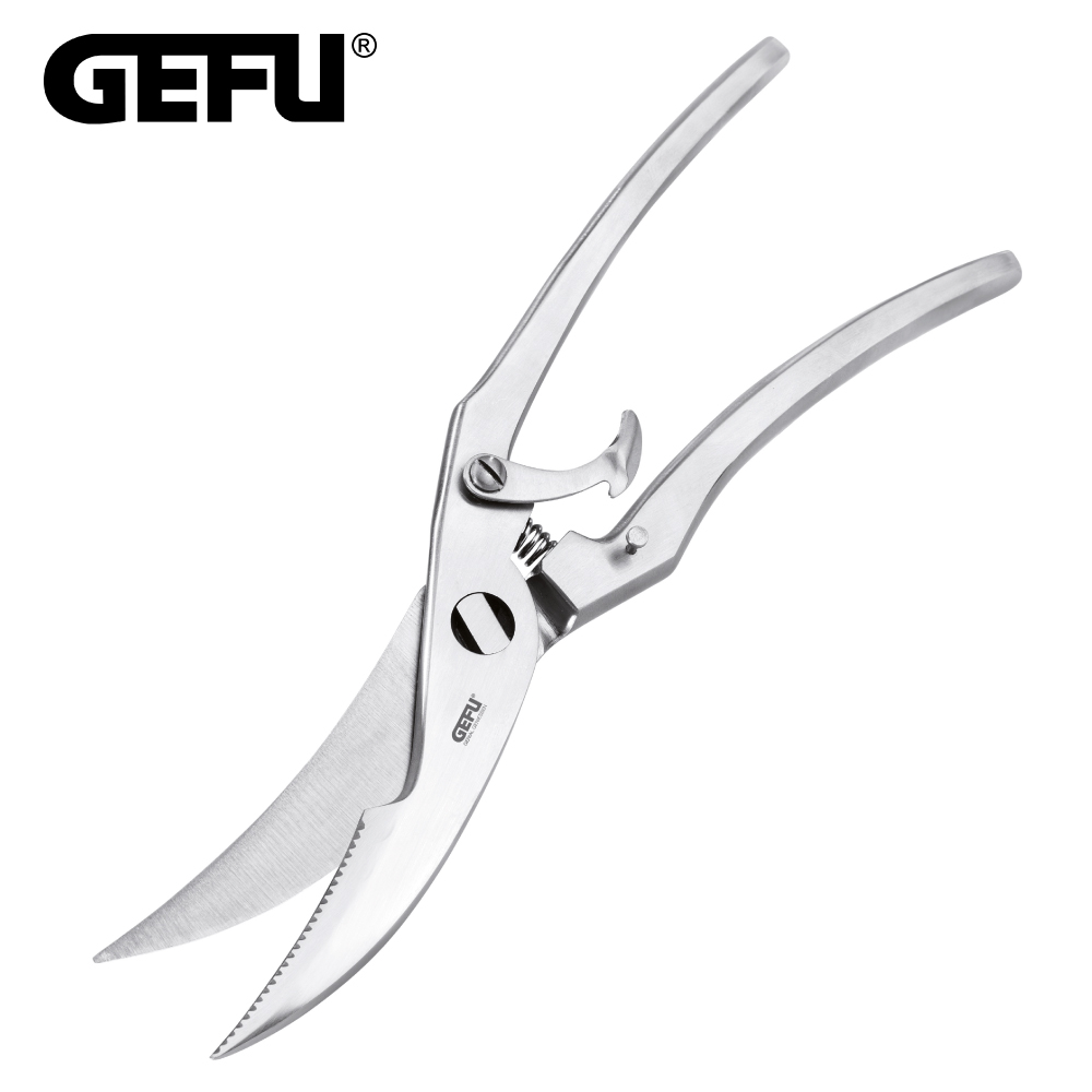 【GEFU】德國品牌不鏽鋼雞骨彈簧剪刀