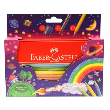 Faber-Castell 色鉛筆彩虹拉鍊包