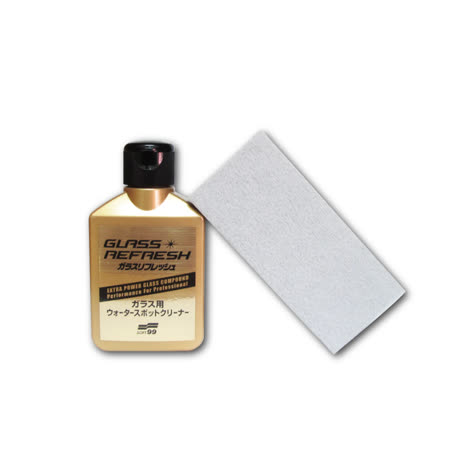 日本SOFT99-超強力去水垢玻璃復活劑金瓶(C299)80ml