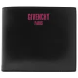 Givenchy 紀梵希 經典LOGO印花小牛皮八卡短夾.黑