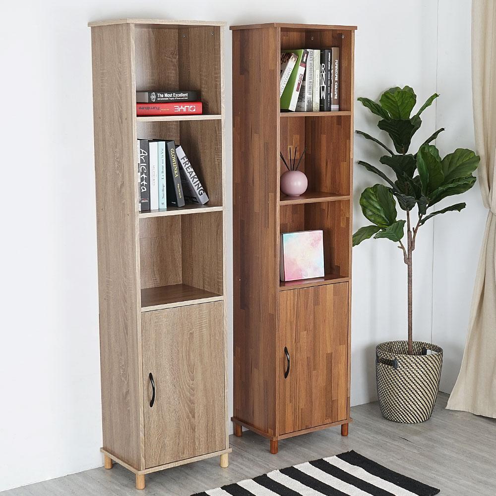 《Homelike》帕卡單門高書櫃(二色) 置物櫃 收納櫃