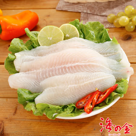 【海之金】特選巴沙魚排24片(550g/包,3片1包)