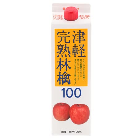 【NORA】津輕完熟
蘋果汁盒裝1000ML