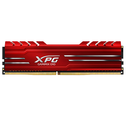 ADATA 威剛 XPG GAMMIX D10 DDR4-3600 8G 桌上型記憶體《紅》