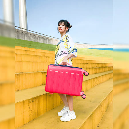 奧莉薇閣 20吋行李箱 PC硬殼旅行箱 登機箱幻彩鋼琴系列