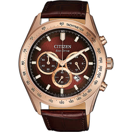 CITIZEN 星辰 光動能計時手錶-44mm CA4452-17X