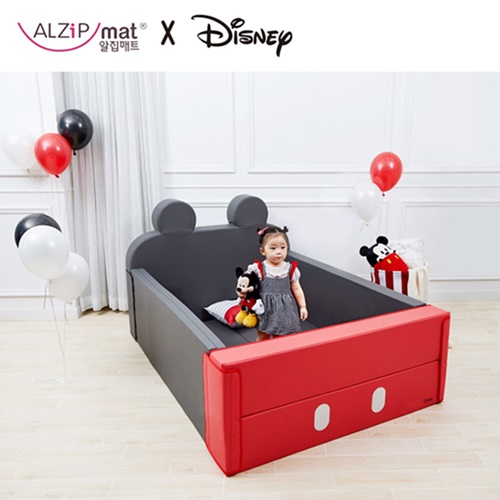 韓國 ALZiPmat & DISNEY 迪士尼 輕傢俬系列 多功能圍欄地墊/沙發床-米奇