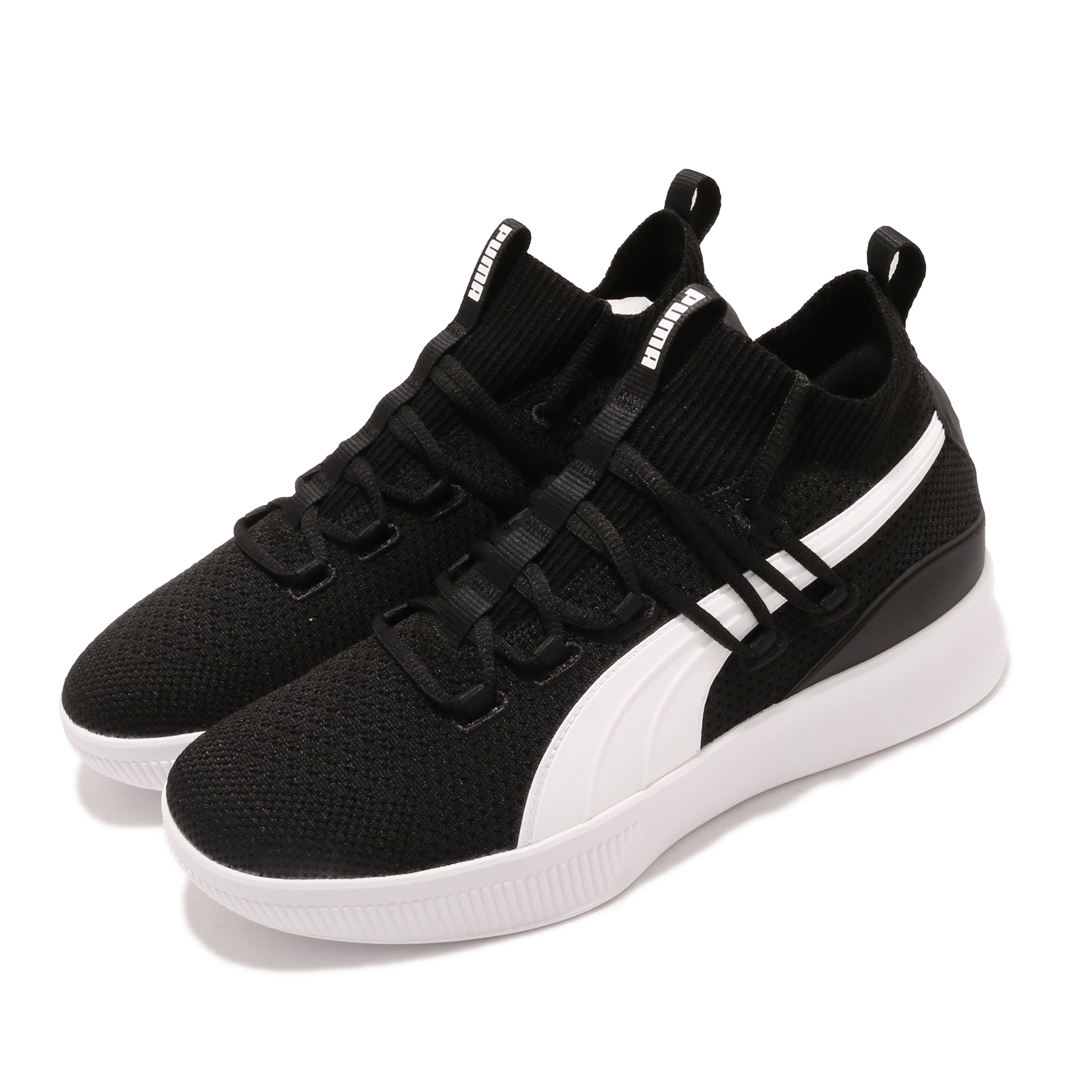 puma clyde court white