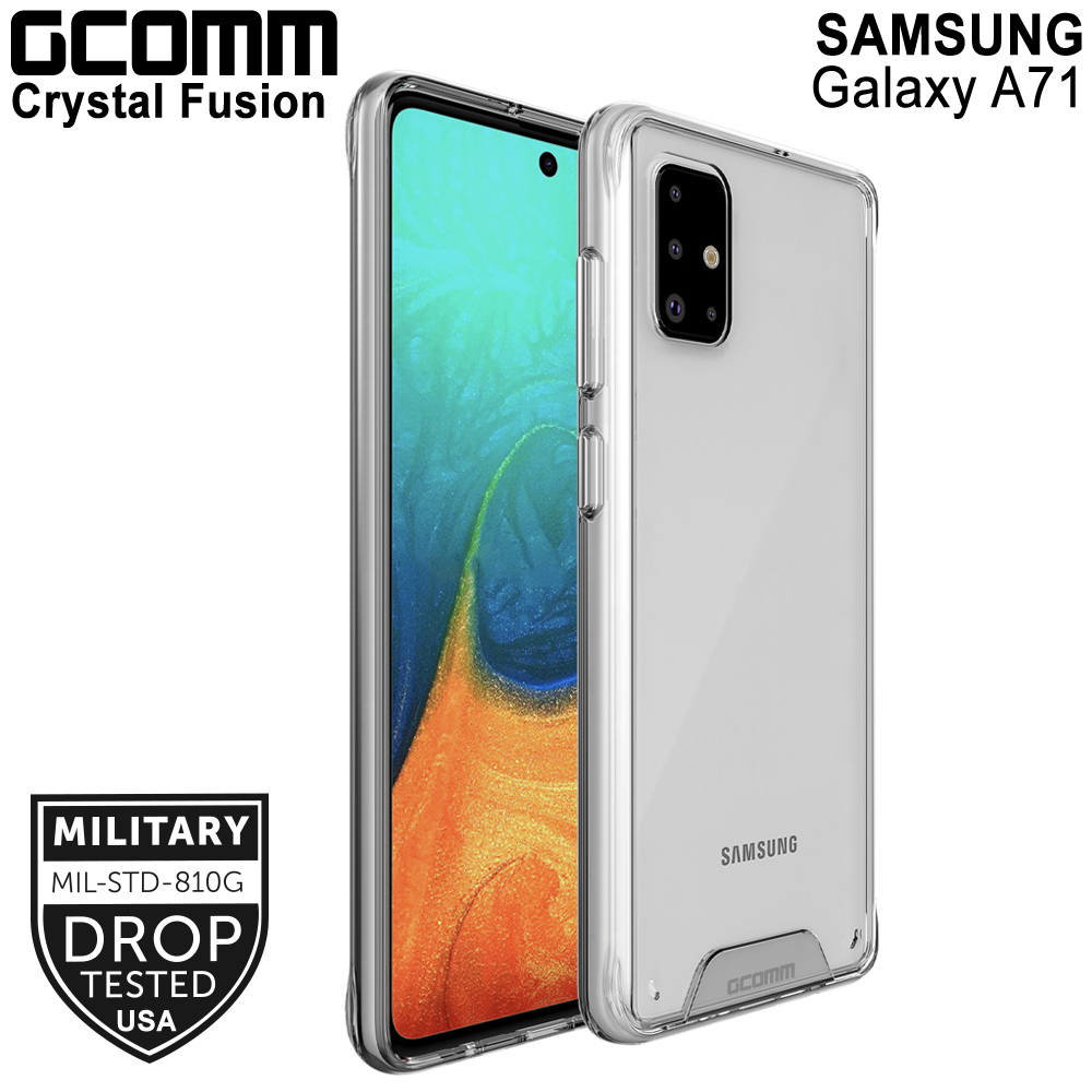 GCOMM Galaxy A71 晶透軍規防摔殼 Crystal Fusion