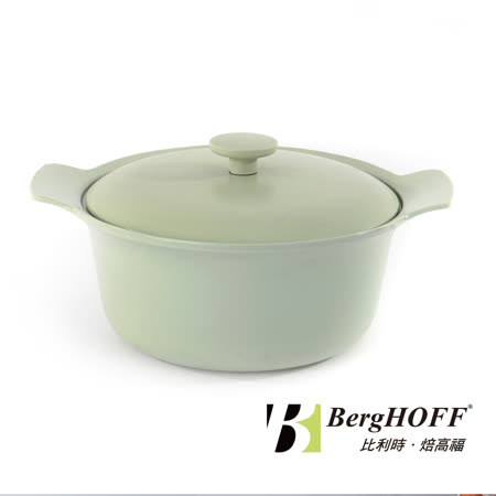 Ron羅恩蘋果綠
鑄鐵湯鍋24CM