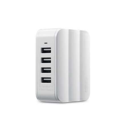 MiniQ 4孔6A USB充電器