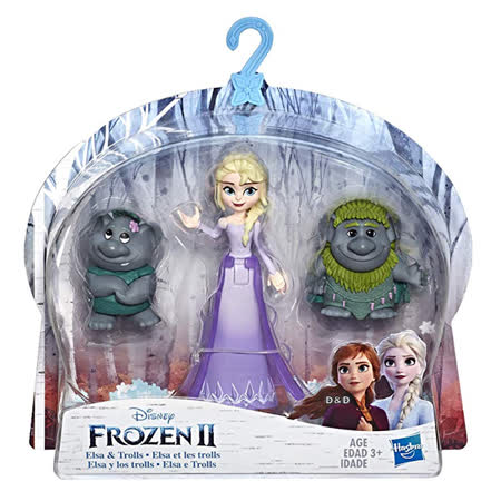 《 Disney 迪士尼 》冰雪奇緣2迷你公主與陪伴配件組 - 艾莎