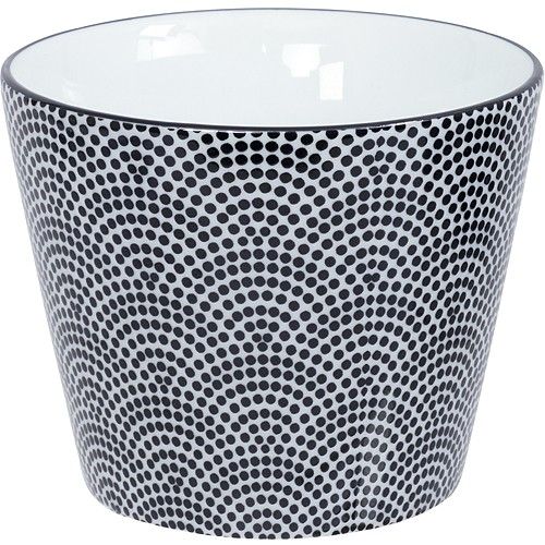 《Tokyo Design》瓷製茶杯(點扇黑170ml)