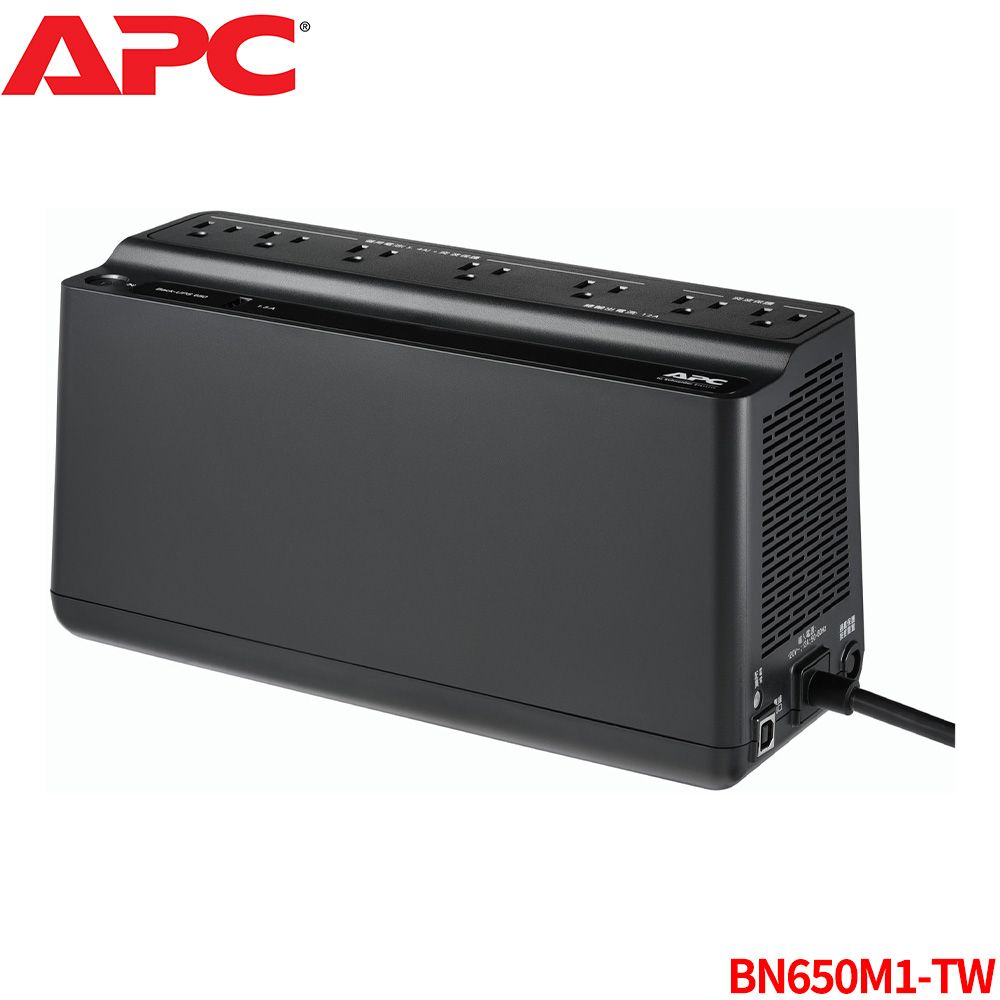APC BN650M1-TW
Back-UPS 不斷電系統