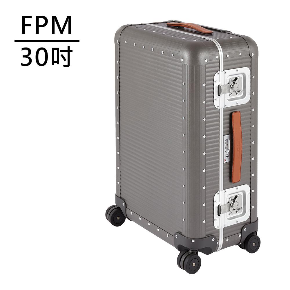 【FPM MILANO】BANK Steel Grey系列 30吋行李箱-航鈦灰 (平輸品)
