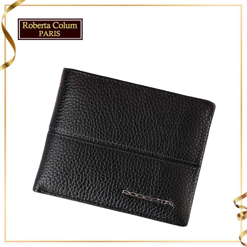 Roberta Colum 諾貝達 進口軟牛皮短夾