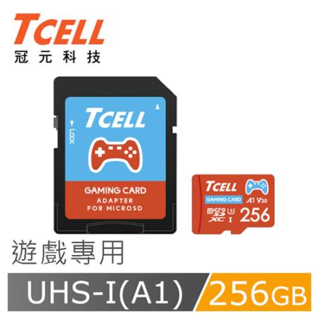 TCELL 冠元 MicroSDXC UHS-I(A2)U3 256GB Switch 專用記憶卡(附轉卡)