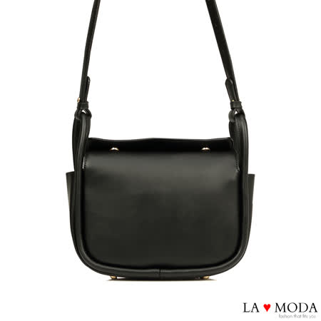 La Moda 質感女孩特色開口設計大容量肩背斜背包(共3色)
