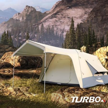 (Turbo Tent) Turbo Lite 300第三代-一房一廳八人帳篷(速搭帳 家庭帳)
