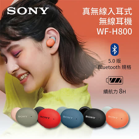 SONY WF-H800
真無線入耳式耳機 