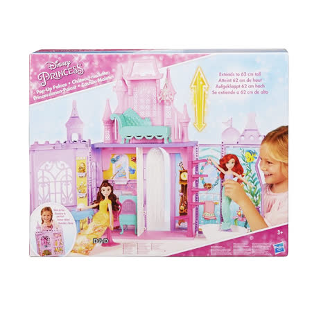 《 Disney 迪士尼 》迪士尼公主攜帶式大城堡
