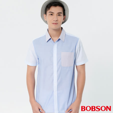 BOBSON 男款超細牛津布襯衫(27003-58)