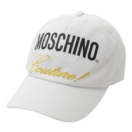 MOSCHINO 
LOGO棉質棒球帽