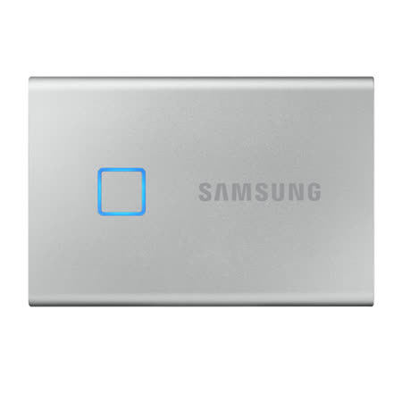 Samsung 三星 T7 Touch 2TB USB3.2 移動式SSD固態硬碟《銀》