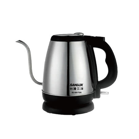 福利品 台灣三洋溫度計電茶壺0.8L SU-081TDS