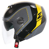 【ZEUS】202FB T43 內藏墨鏡 3/4罩(安全帽│機車│內襯│雙層鏡片│半罩│開放式安全帽│GOGORO)